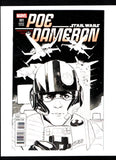 STAR WARS POE DAMERON #1 NOTO SKTECH VAR 1:100