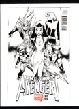 UNCANNY AVENGERS #1 COIPEL SKETCH VAR (2012) 1:200