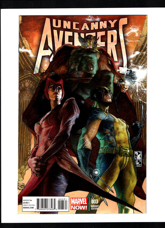 UNCANNY AVENGERS #3 BIANCHI VAR NOW (2012) 1:100