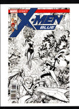 X-MEN BLUE #13 A ADAMS B&W CONNECTING VAR B LEG 1:50