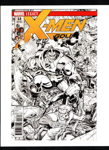 X-MEN GOLD #13 A ADAMS B&W CONNECTING VAR A LEG 1:50