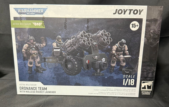 JOYTOY WH40K ASTRA MILITARUM ORDNANCE TEAM W/ MALLEUS (NET)