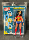 DC WONDER WOMAN RETRO JLA CARD 8IN AF