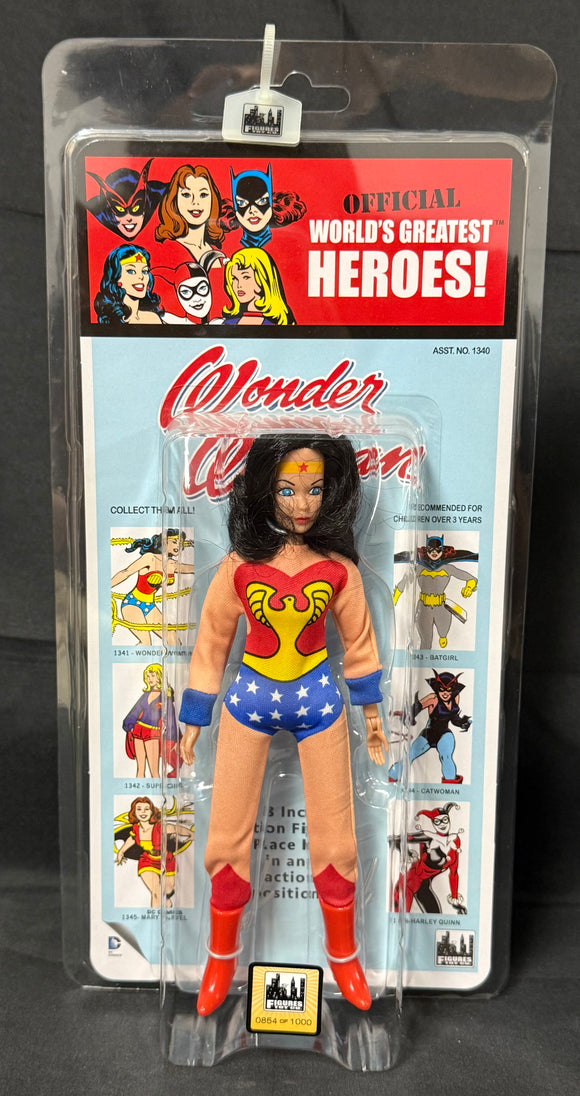 DC WORLDS GREATEST HEROES SER 2 WONDER WOMAN RETRO 8IN AF