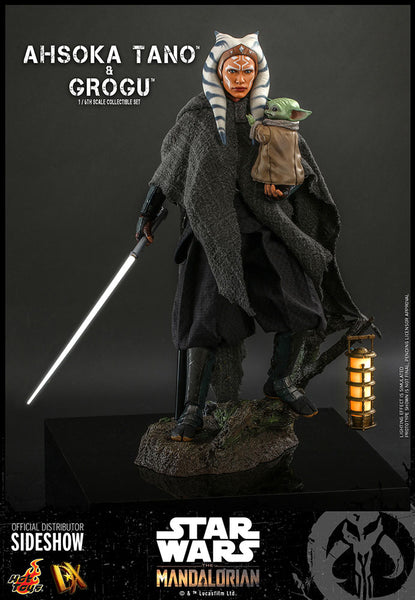 ホットトイズ STAR WARS Ahsoka Tano & Grogu HOT TOYS STAR WARS: THE MANDALORIAN - AHSOKA TANO & GROGU 1