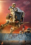 HOT TOYS STAR WARS: CLONE WARS - ARF TROOPER & 501ST LEGION AT-RT 1:6 SCALE FIGURE