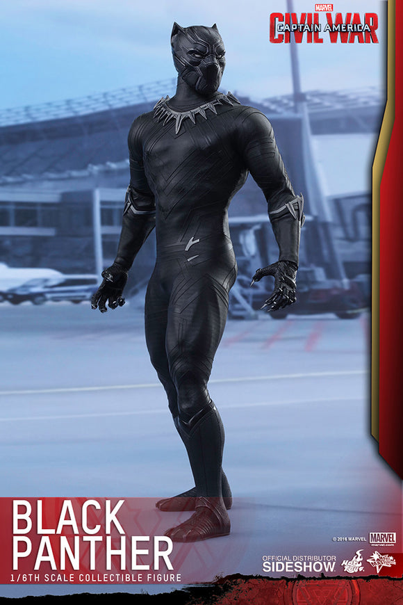 HOT TOYS CA:CW - BLACK PANTHER 12 IN