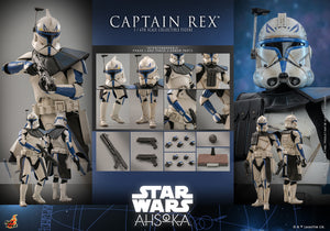HOT TOYS STAR WARS: AHSOKA - CAPTAIN REX 1:6 SCALE FIGURE