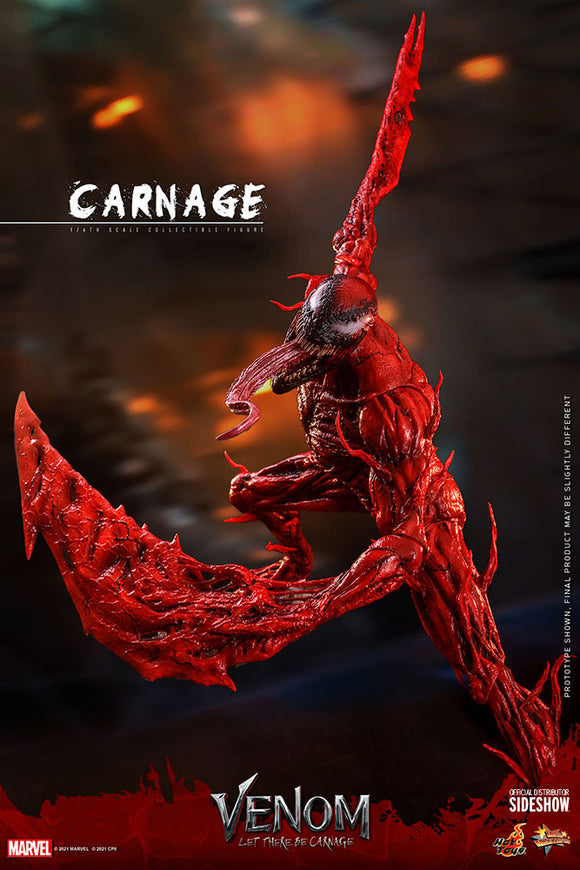 HOT TOYS VENOM LET THERE BE CARNAGE - CARNAGE 1:6 SCALE FIGURE