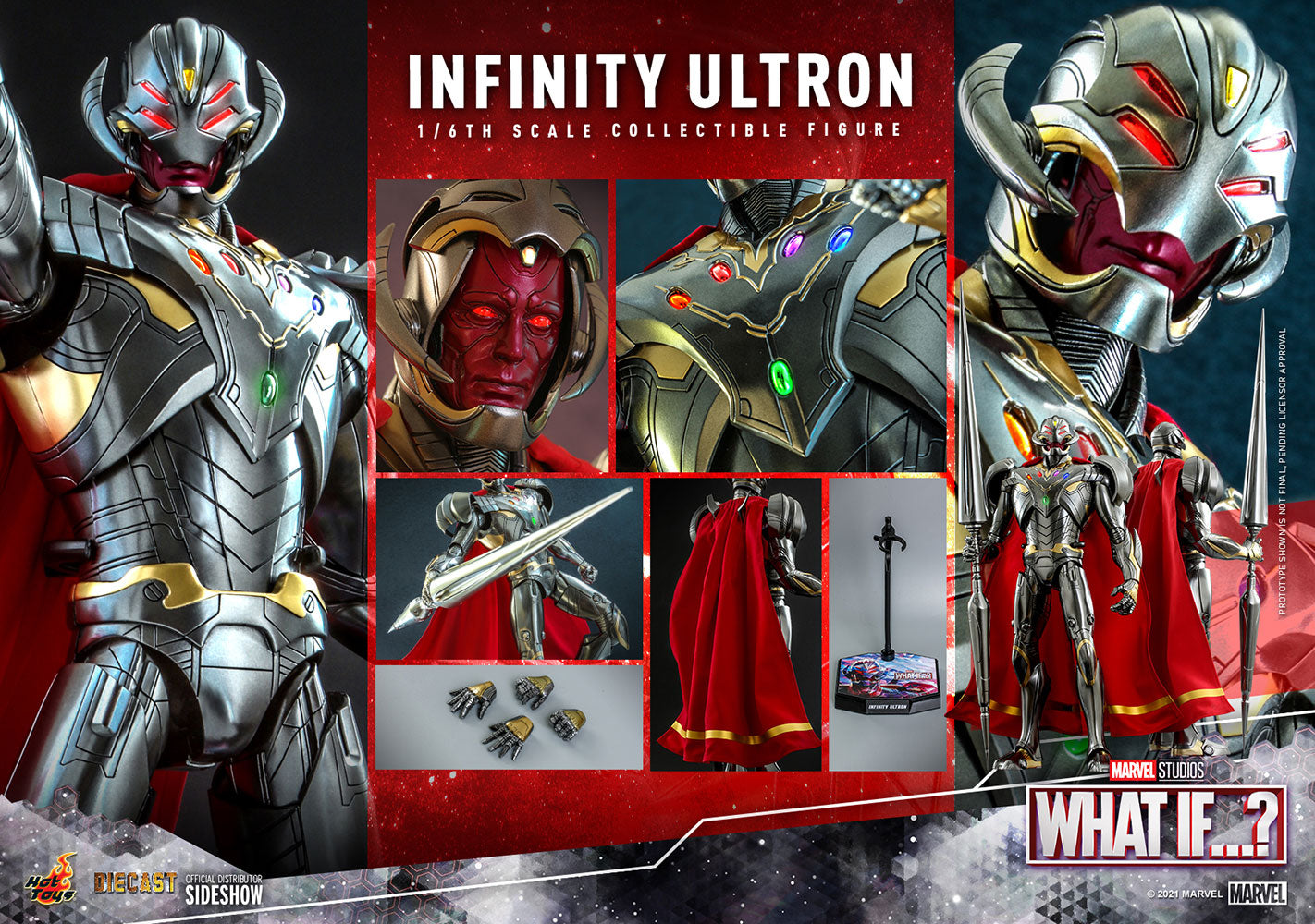 HOT TOYS WHAT IF? - INFINITY ULTRON DIECAST 1:6 SCALE FIGURE – Another  Dimension Comics