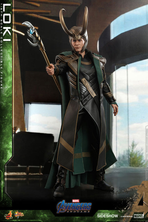 HOT TOYS AVENGERS ENDGAME LOKI 1:6 SCALE FIGURE