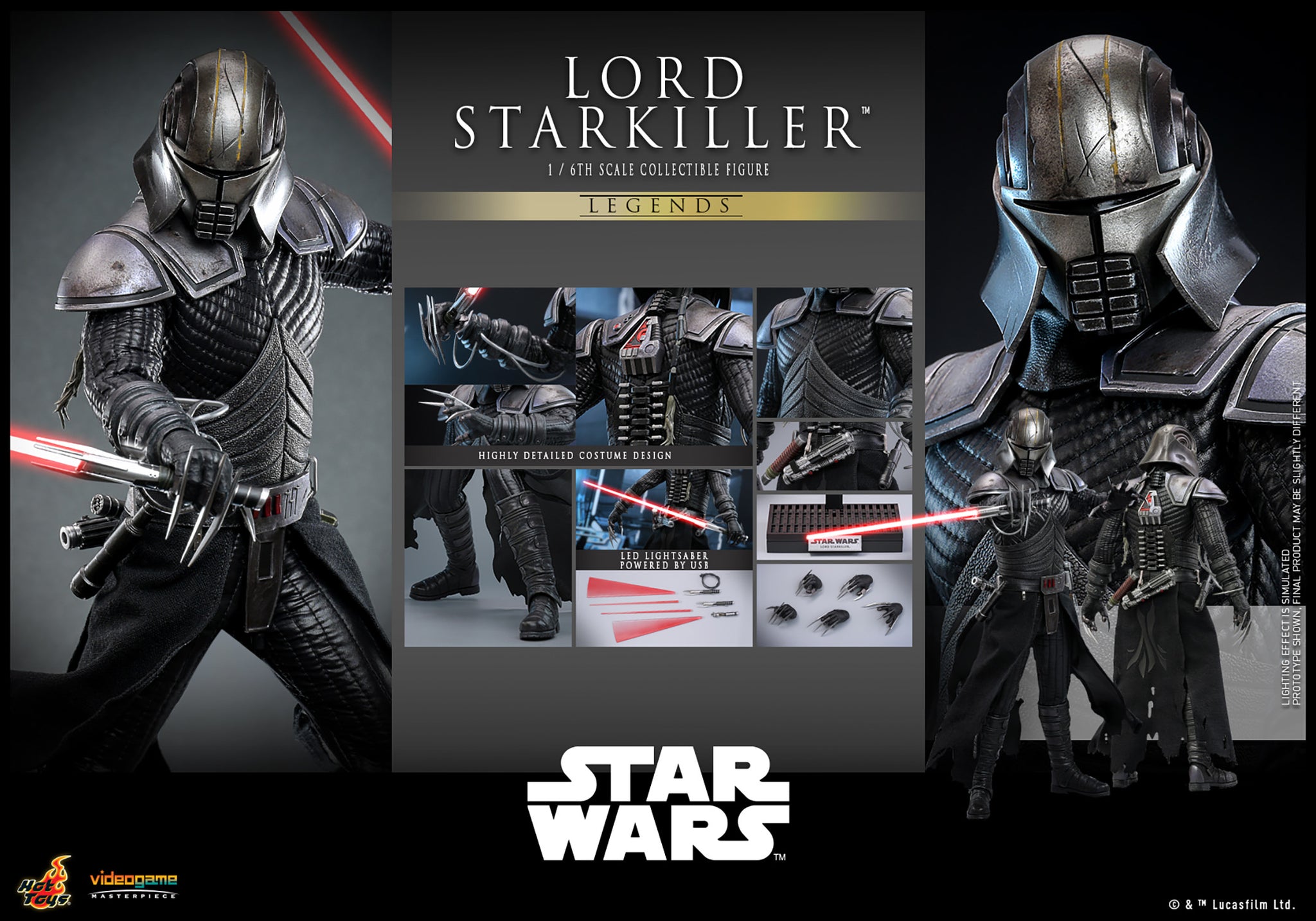 HOT TOYS STAR WARS - LORD STARKILLER 1/6 SCALE FIGURE – Another