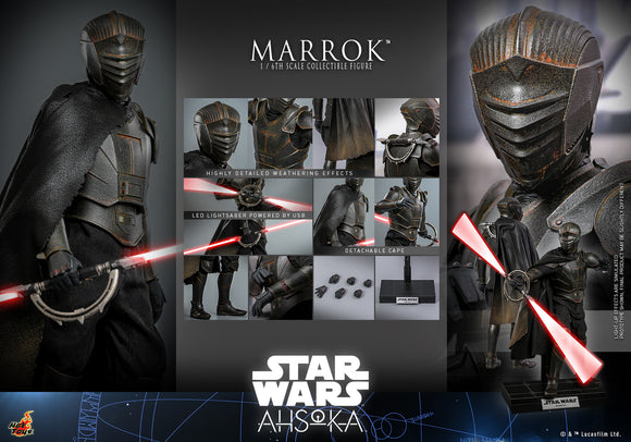 HOT TOYS STAR WARS: AHSOKA - MARROK 1:6 SCALE FIGURE