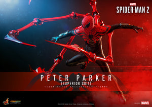 HOT TOYS SPIDER-MAN 2 - PETER PARKER (SUPERIOR SUIT) 1:6 SCALE FIGURE