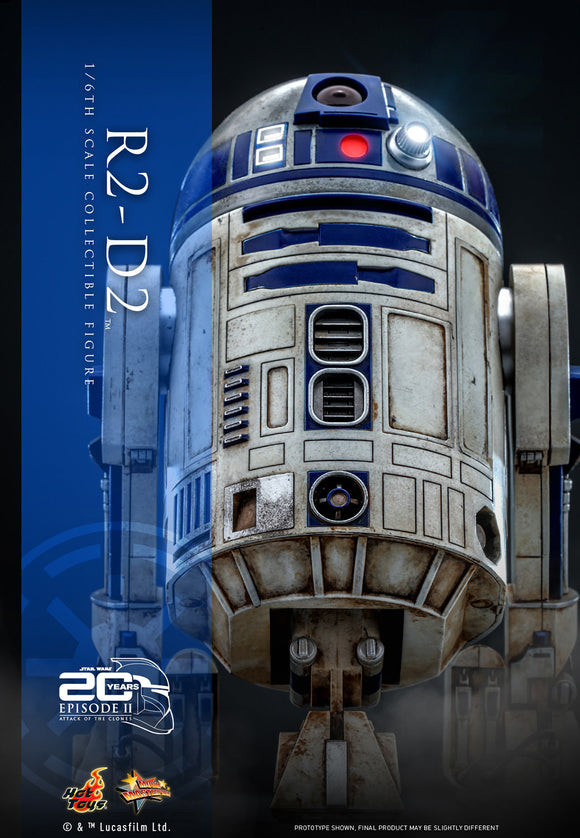 HOT TOYS STAR WARS: EPISODE II - R2-D2 (DIECAST) 1:6 SCALE FIGURE