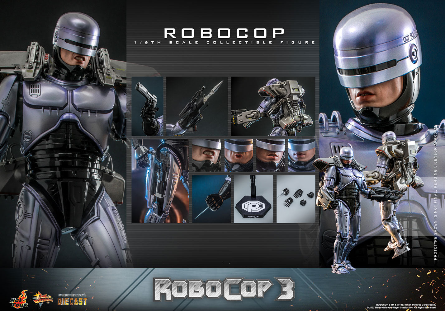 HOT TOYS ROBOCOP 3 - ROBOCOP 1:6 SCALE FIGURE – Another Dimension