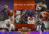 HOT TOYS GOTG3 - ROCKET & COSMO 1:6 SCALE FIGURE