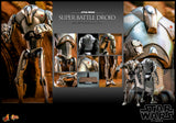 HOT TOYS STAR WARS: EPISODE II - SUPER BATTLE DROID 1:6 SCALE FIGURE