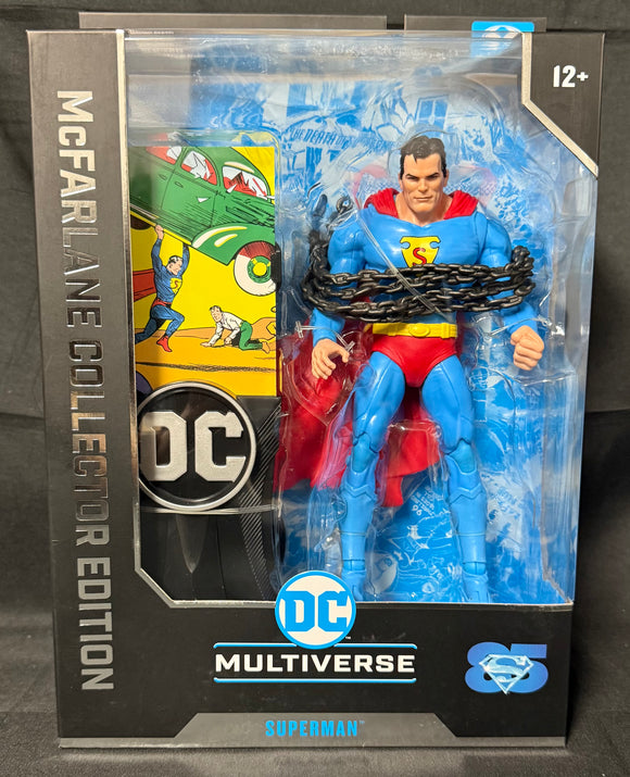 DC MCFARLANE COLLECTORS ED ACTION #1 - SUPERMAN 7IN AF