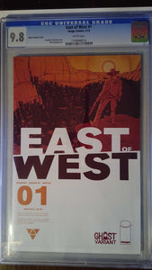 EAST OF WEST #1 GHOST VARIANT CGC 9.8