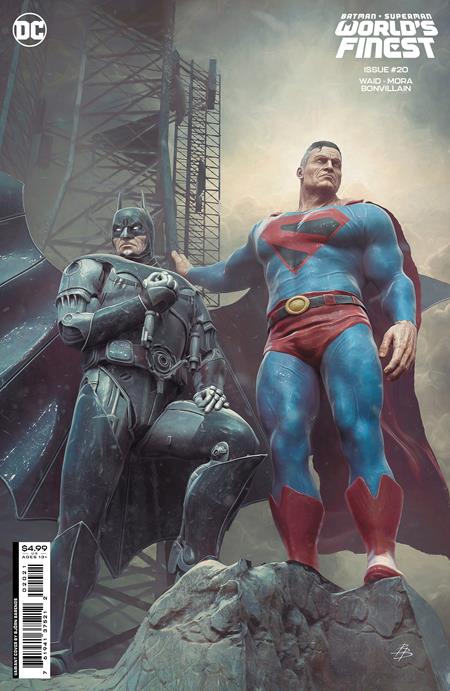 BATMAN SUPERMAN WORLDS FINEST #20 CVR B BJORN BARENDS CARD STOCK VAR
