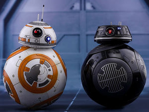 HOT TOYS STAR WARS: THE LAST JEDI - BB-8 & BB-9 SET 12 IN FIGURES