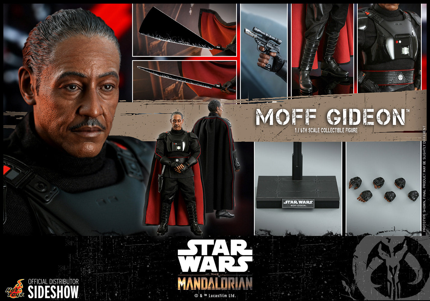 ホットトイズ　モフギデオン Star Wars Moff Gideon Hot Toys - Star Wars The Mandalorian - Moff Gideon