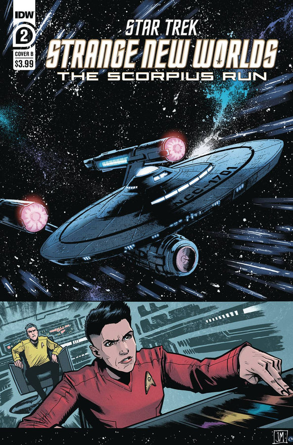 STAR TREK SNW SCORPIUS RUN #2 CVR B MASON