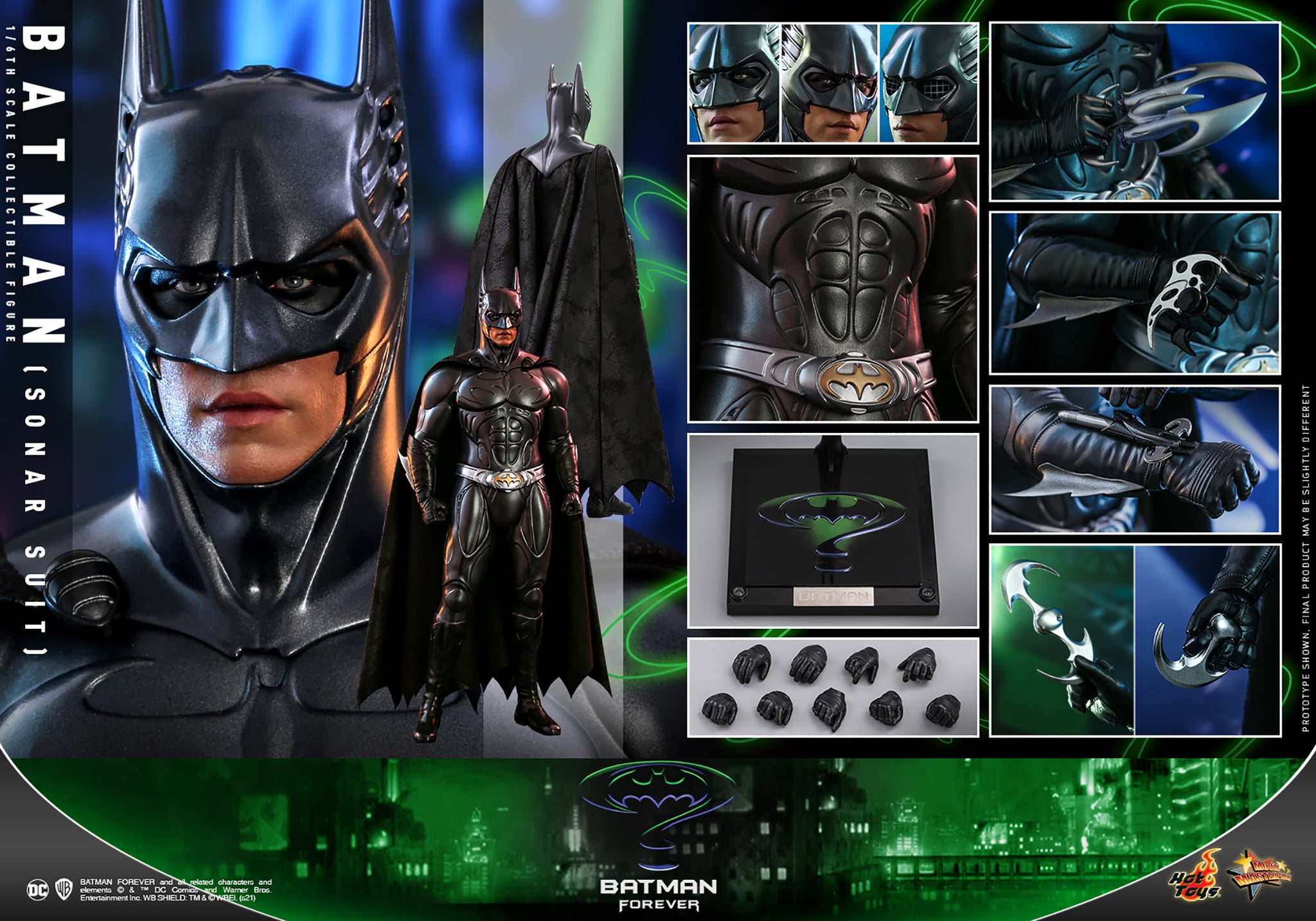 HOTTOYS BATMAN FOREVER 1/6 バットマンソナースーツ ムービー・マスターピース】『バットマン フォーエヴァー』1