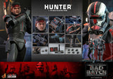 HOT TOYS STAR WARS: THE BAD BATCH - HUNTER 1:6 SCALE FIGURE