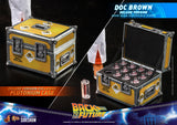HOT TOYS BACK TO THE FUTURE - DOC BROWN DELUXE 1:6 SCALE FIGURE