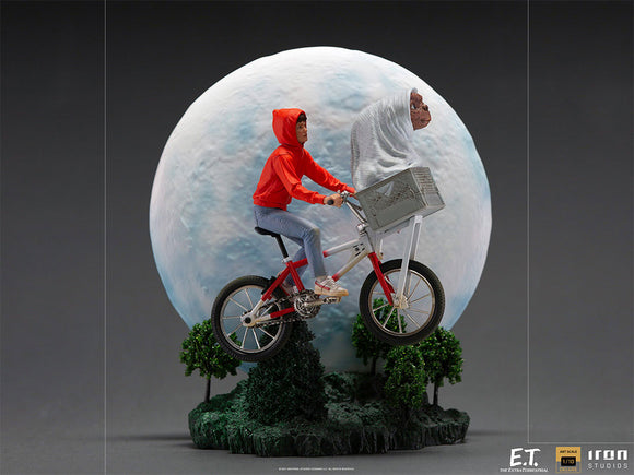 E.T. & ELLIOT DELUXE 1/10 STATUE (IRON STUDIOS)