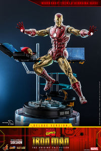 HOT TOYS IRON MAN DELUXE DIECAST 1:6 SCALE FIGURE (COMIC VERSION)
