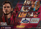 HOT TOYS AVENGERS INFINITY WAR - STAR-LORD 12 IN FIGURE